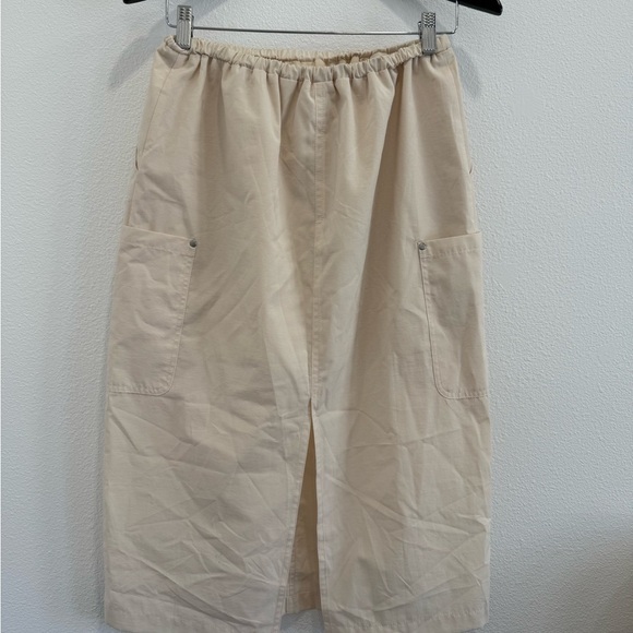 NWT Sage the Label Off White Parachute Skirt size small - Picture 3 of 3